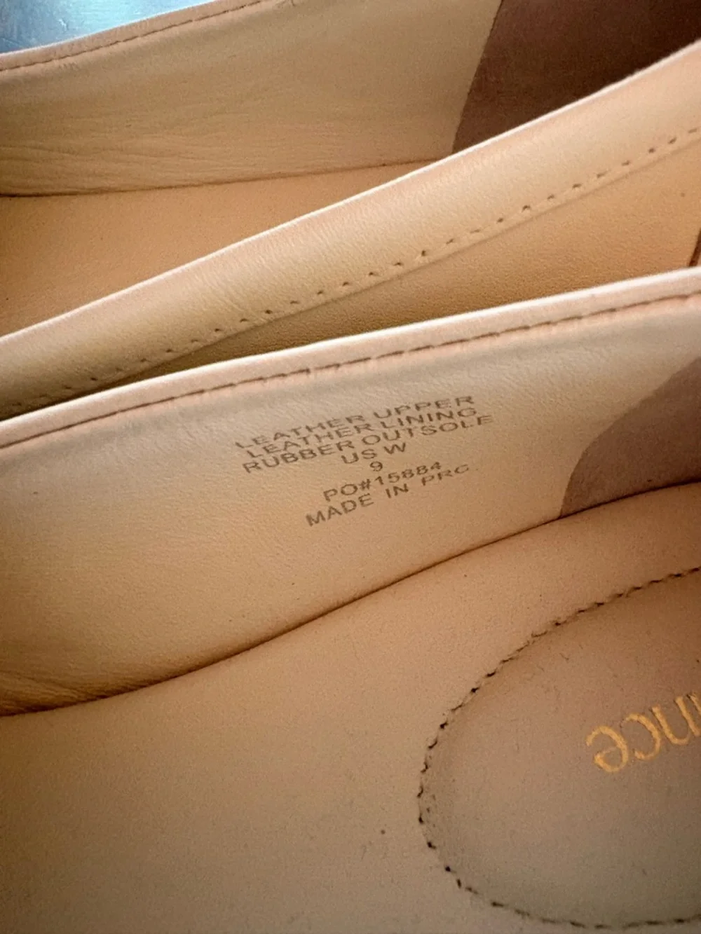 Italian leather loafers